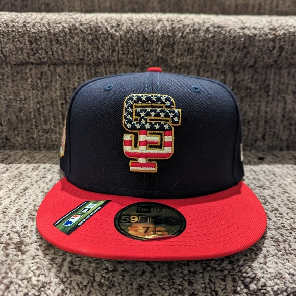 New Era San Francisco Giants Fourth of July Fitted Cap - Picture 1 of 4